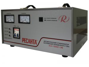 Однофазный стабилизатор электромеханического типа Ресанта АСН - 10000/1 - ЭМ