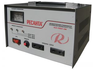 Однофазный стабилизатор электромеханического типа Ресанта АСН - 1500/1 - ЭМ
